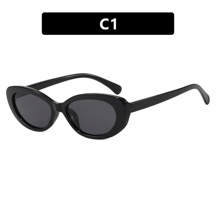 Damen modische Cat-Eye Sonnenbrille mit UV-Schutz und elegantem Rahmen Karnz
