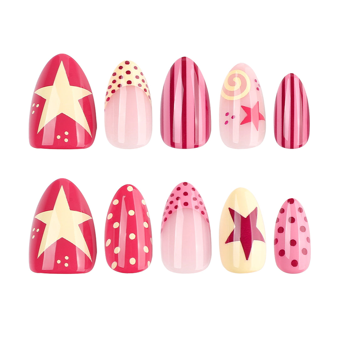 Kreative und bunte Nagelkunst Karnz