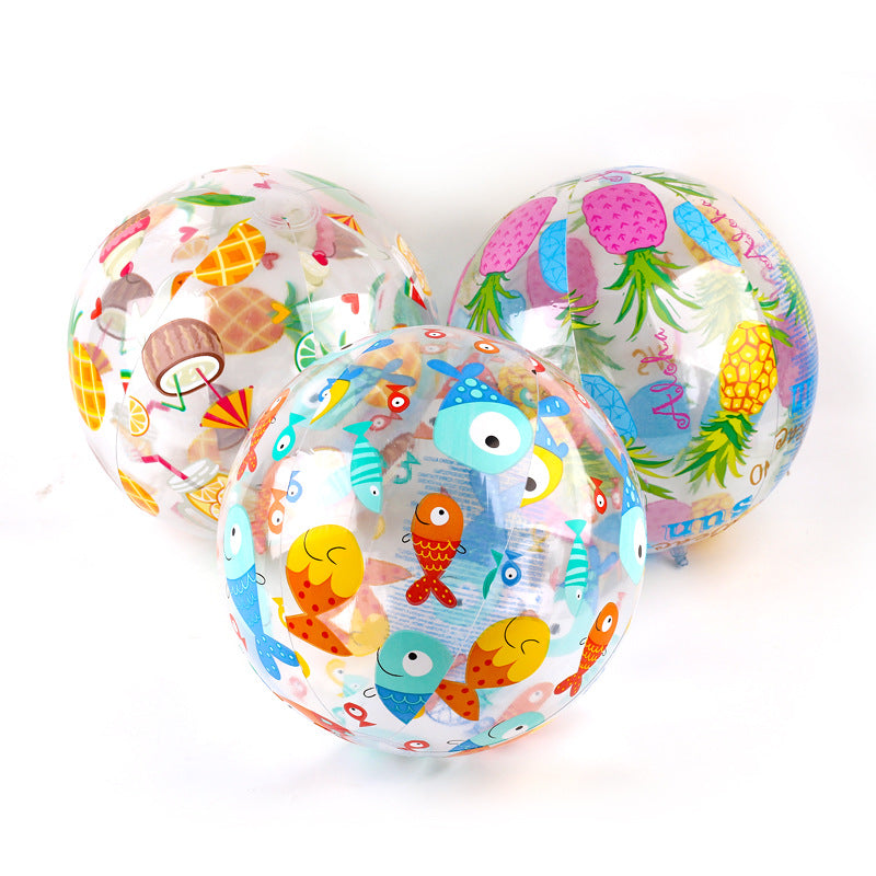 Unisex Aufblasbarer Spielball für Strand und Garten Karnz