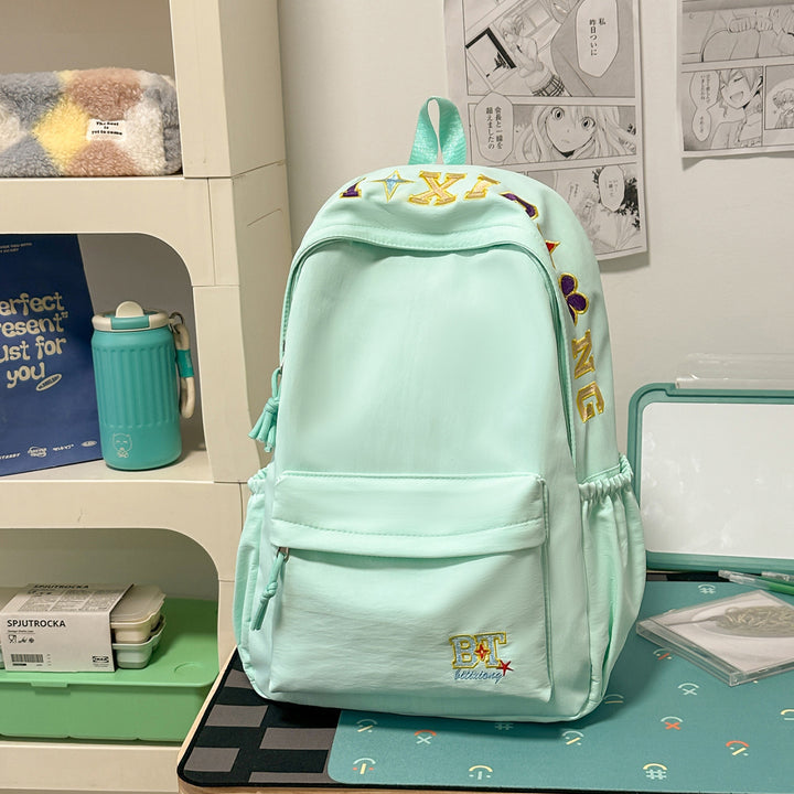 Stylische Bestickte Klassische Rucksack