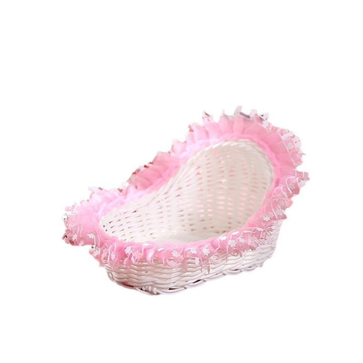 Dekorativer Woven Lace Korb Karnz