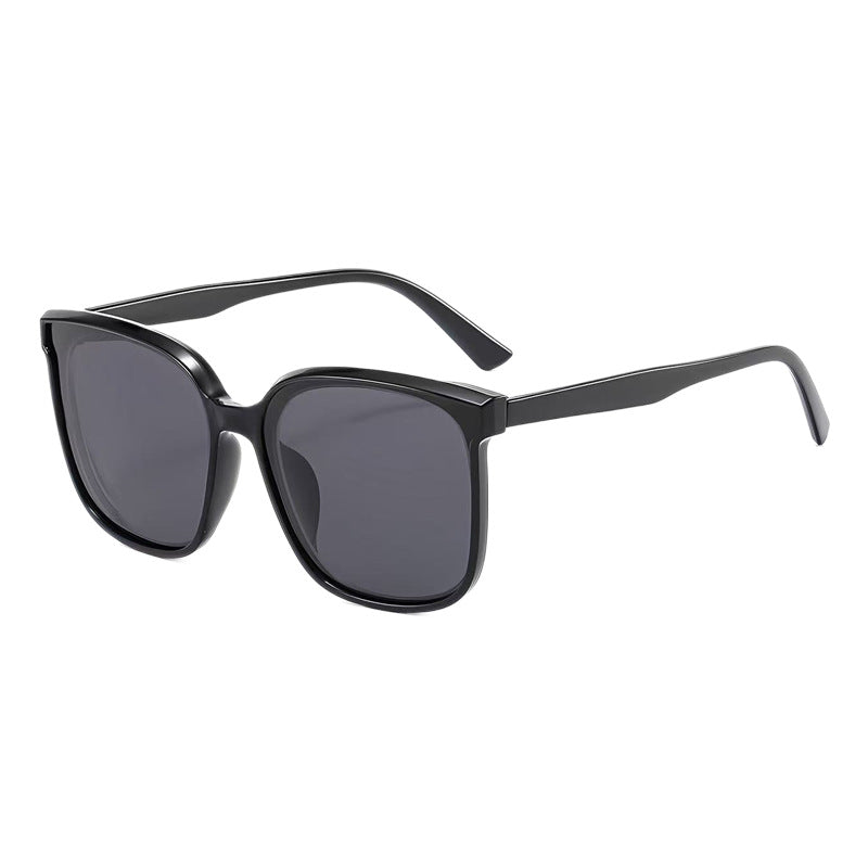 Damen moderne Quadratische Sonnenbrille mit UV-Schutz und schmalen Bügeln Karnz