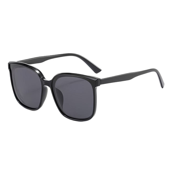 Damen moderne Quadratische Sonnenbrille mit UV-Schutz und schmalen Bügeln Karnz