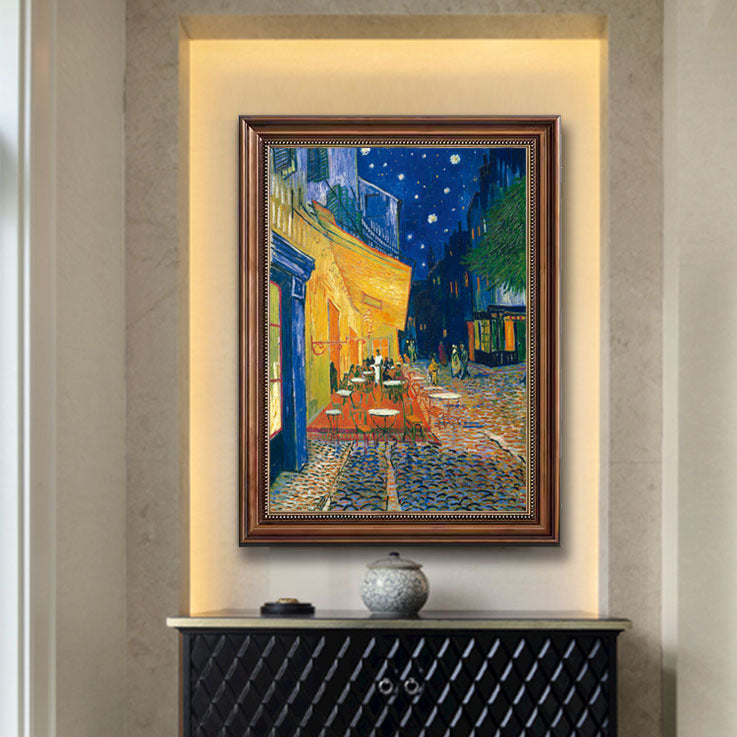 Eingrahmte Impressionistische Landschaft Kunst