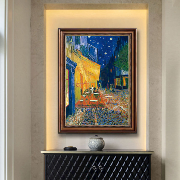 Eingrahmte Impressionistische Landschaft Kunst
