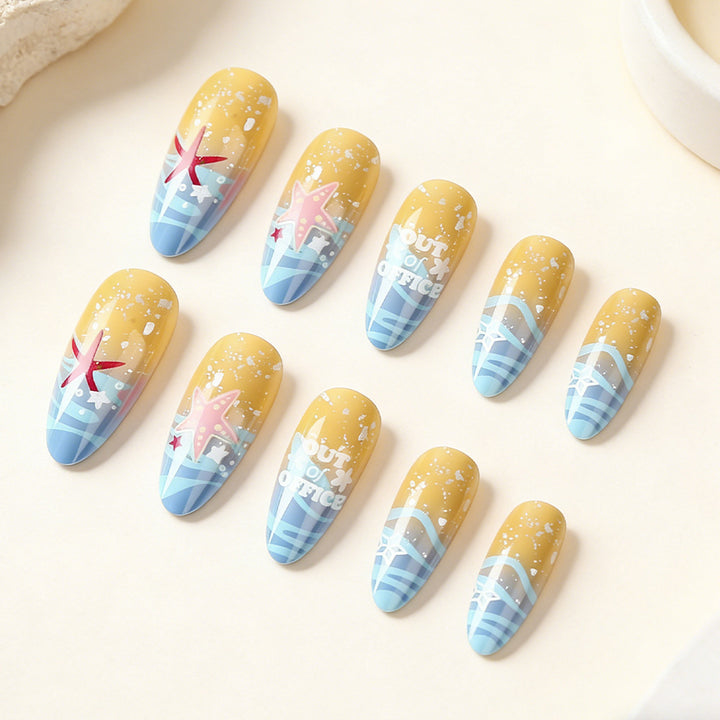 Themed Press-On Nail Art Karnz