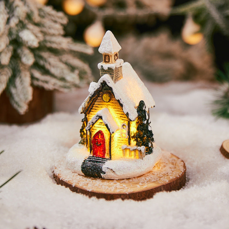 Dekorative Weihnachtsbeleuchtungshaus Karnz