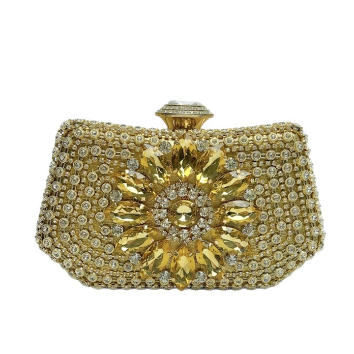 Verzierte Perlen Abendtasche