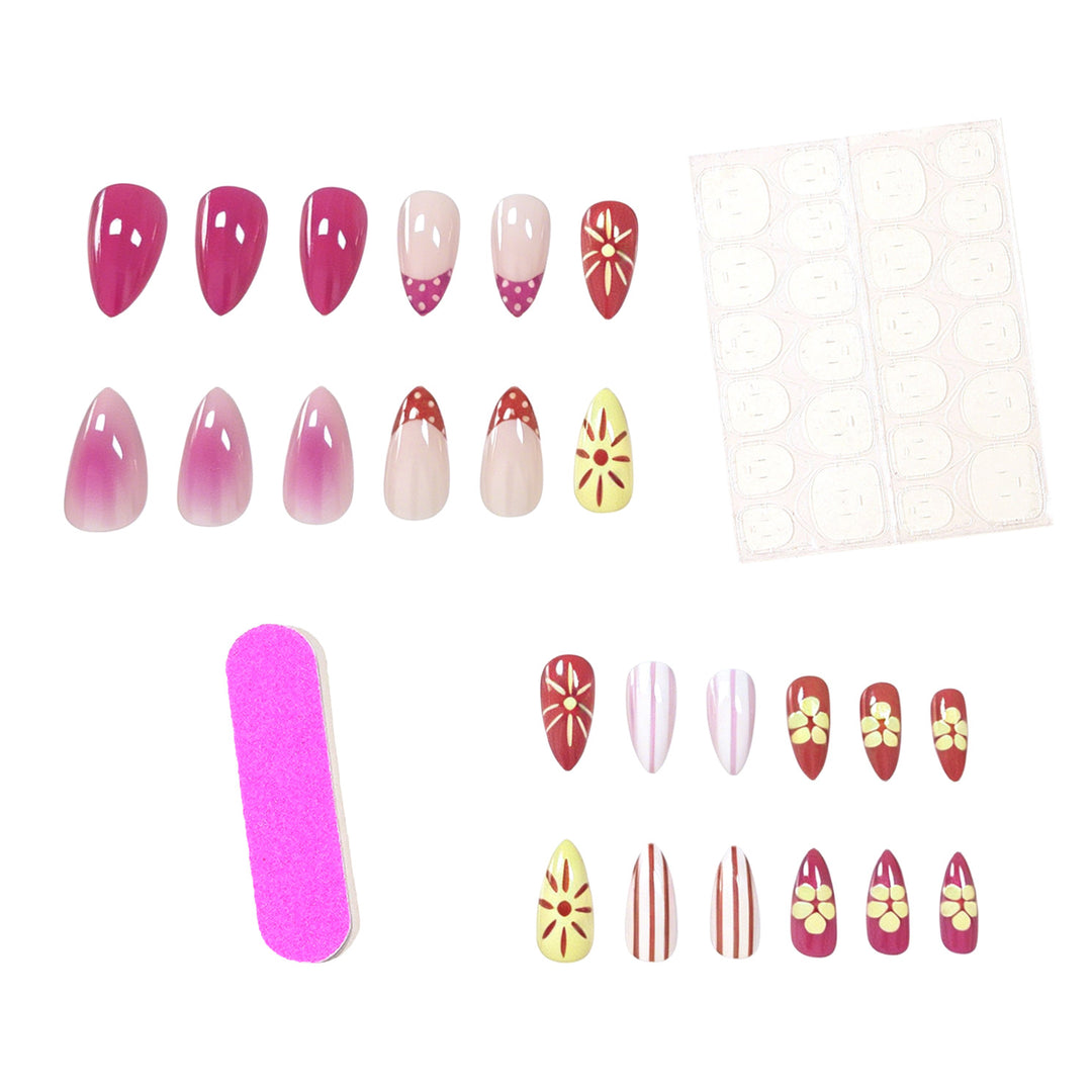 Thematisches Sommer-Nagelkunst-Set Karnz