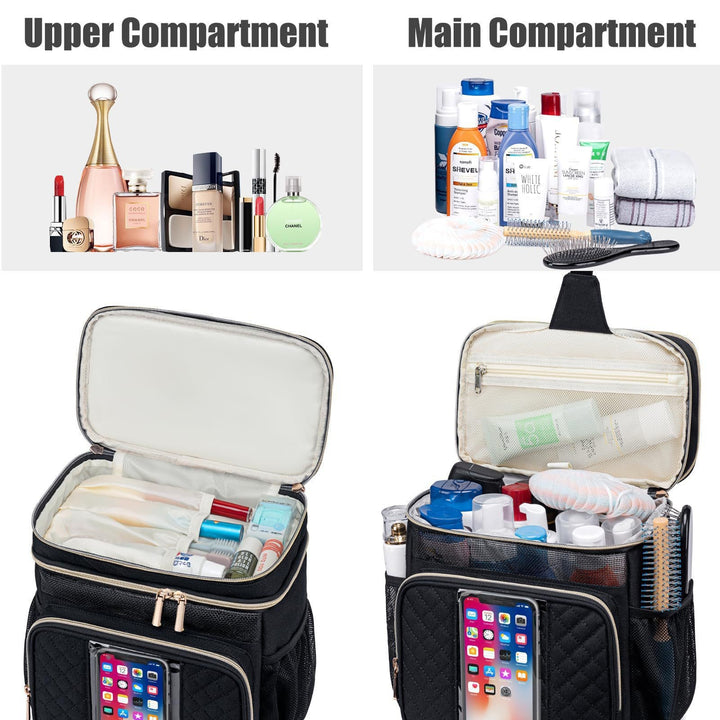 Kosmetik-Organizer-Tasche mit Praktischen Fächern Karnz