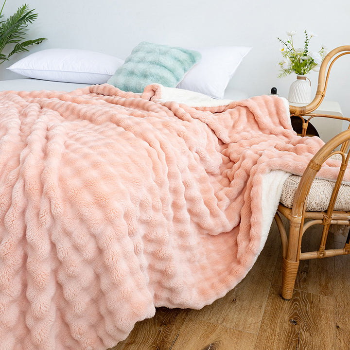 Gemütliche Fleece-Decke