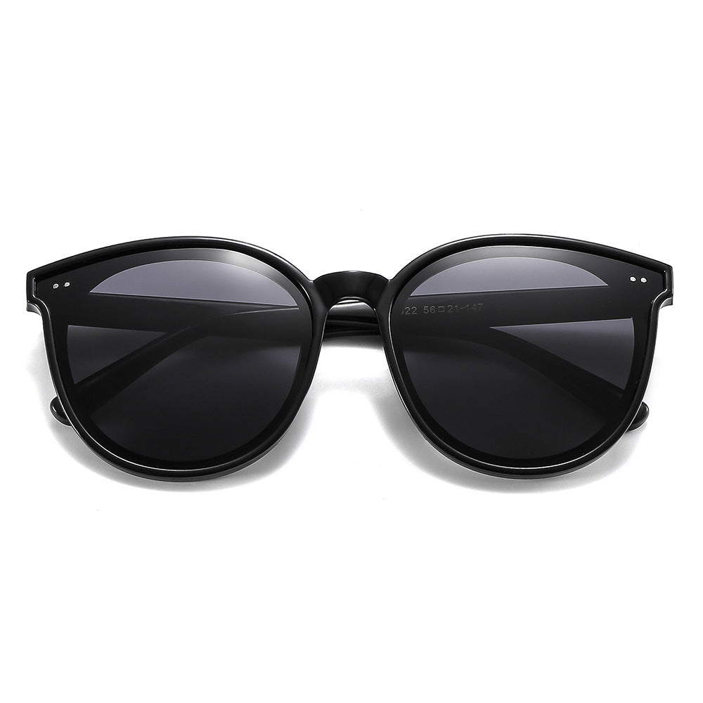 Damen Modische Sonnenbrille mit großem, elegantem Rahmen Karnz