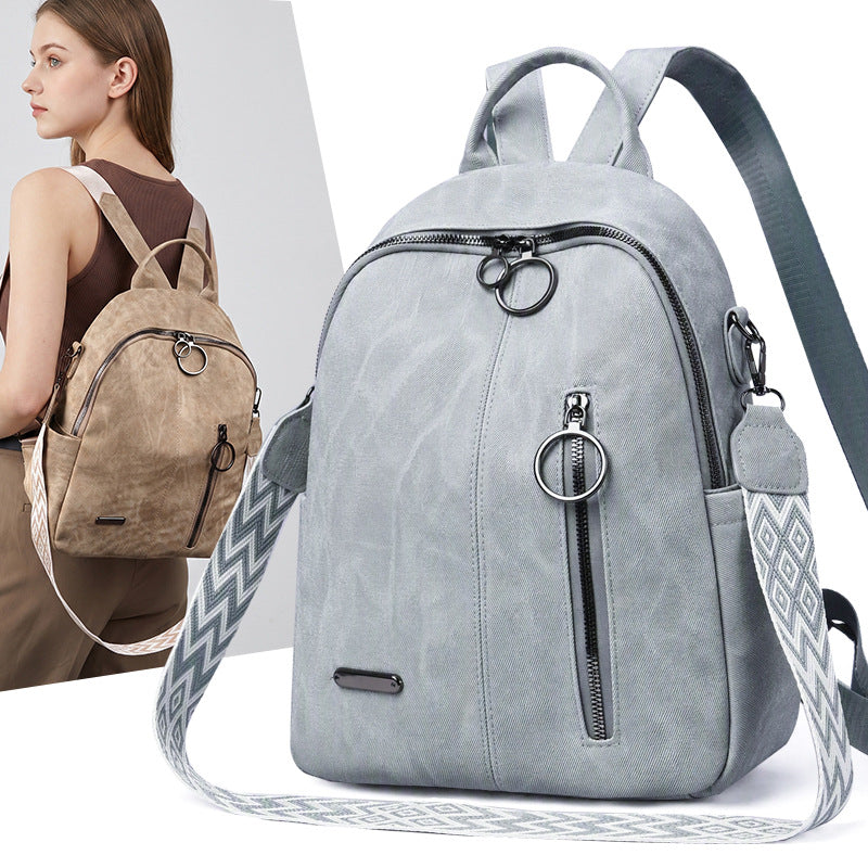 Vintage Leder Rucksack Karnz