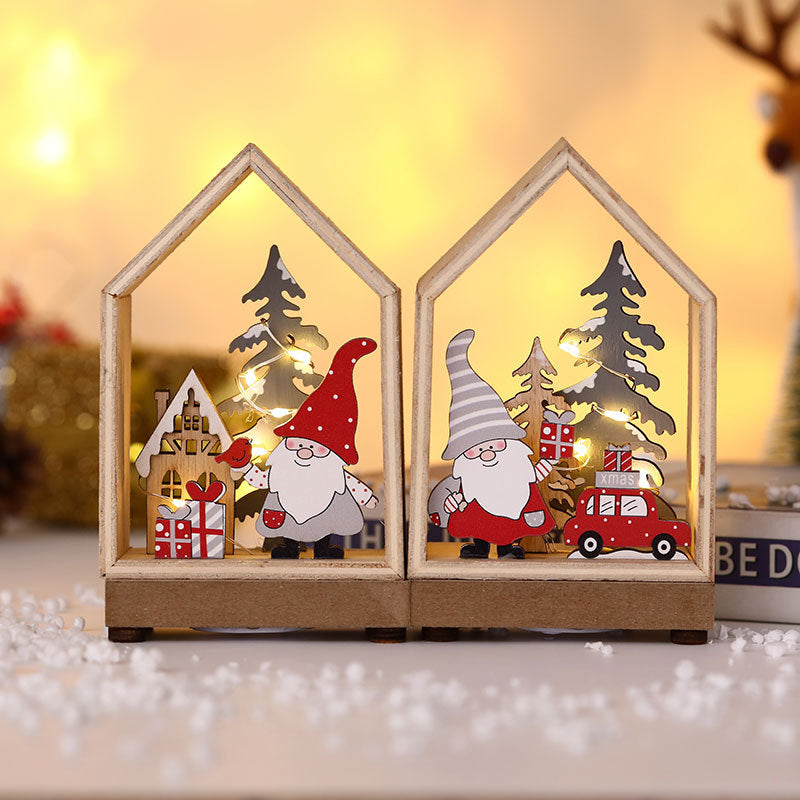 Weihnachtlich dekorative Laterne Karnz
