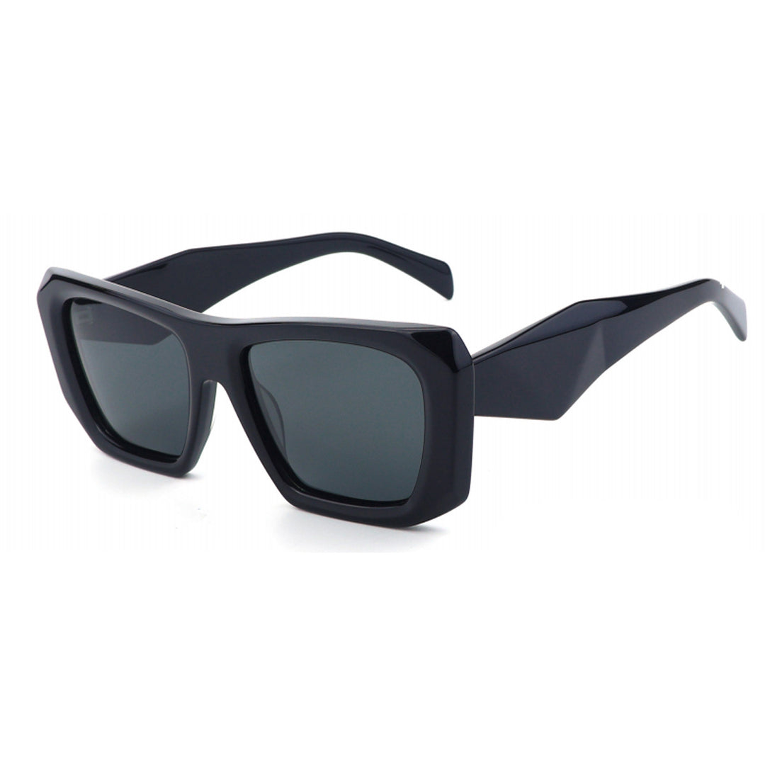 Damen oversized Sonnenbrille mit einzigartigem, modernem Rahmen Karnz