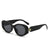 Damen modische Sonnenbrille mit einzigartigem Rahmen Karnz