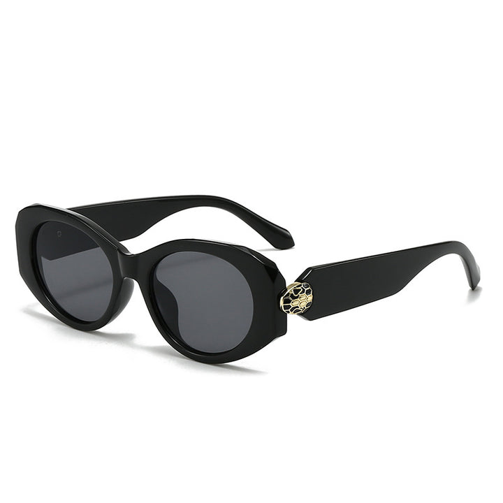 Damen modische Sonnenbrille mit einzigartigem Rahmen Karnz