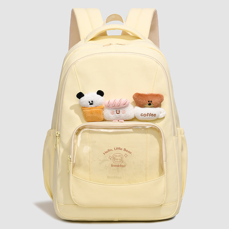 Süße Plüschcharaktere Rucksack Karnz