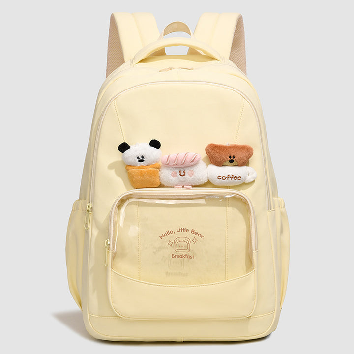 Süße Plüschcharaktere Rucksack Karnz