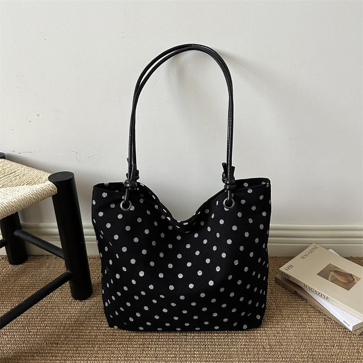 Punktedruck Baumwoll-Tasche