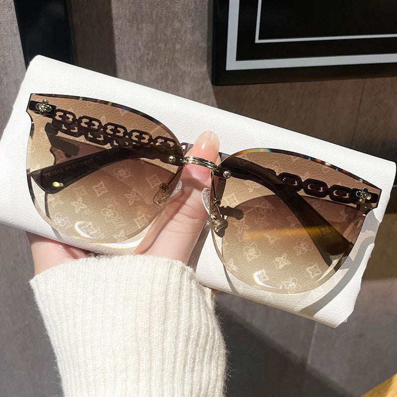 Damen Cat-Eye Sonnenbrille mit luxuriösem Design und hochwertigem UV-Schutz Karnz