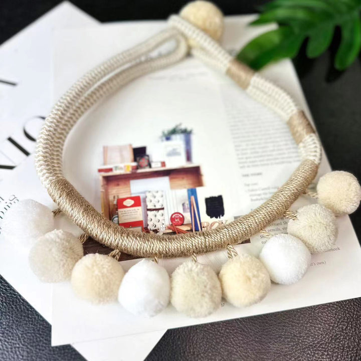Trendige Strickkette Karnz