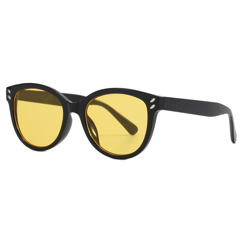 Damen modische Designer-Sonnenbrille mit einzigartigem Glamour-Rahmen Karnz
