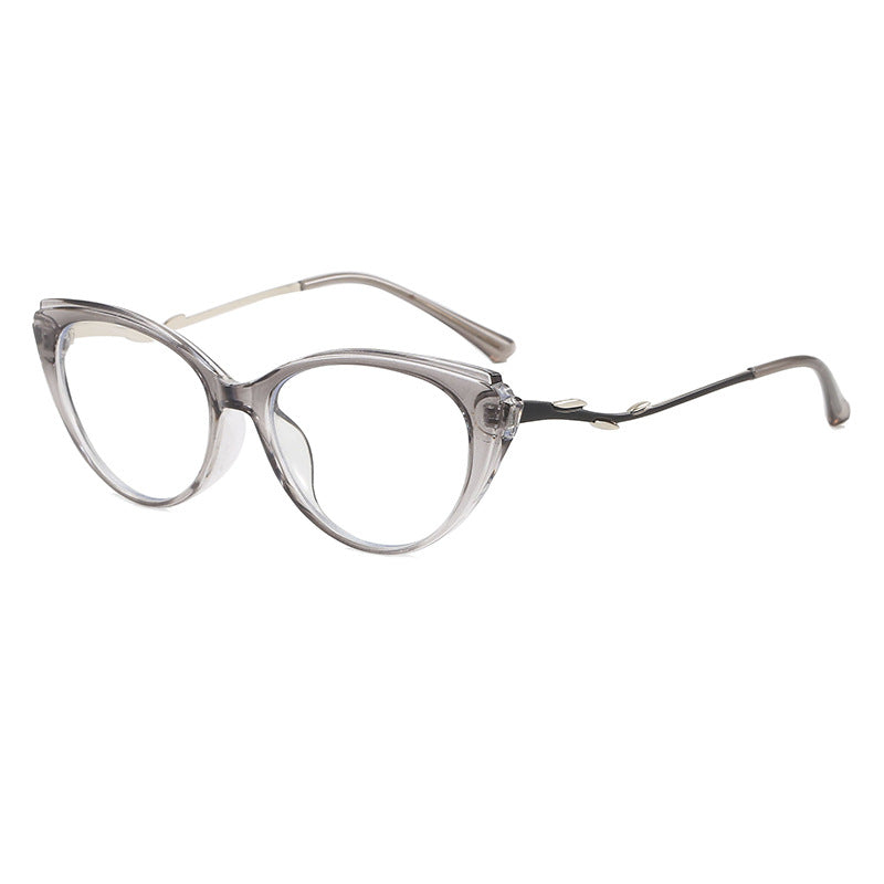 Modische Cat-Eye Brille mit Filigranem Design Karnz