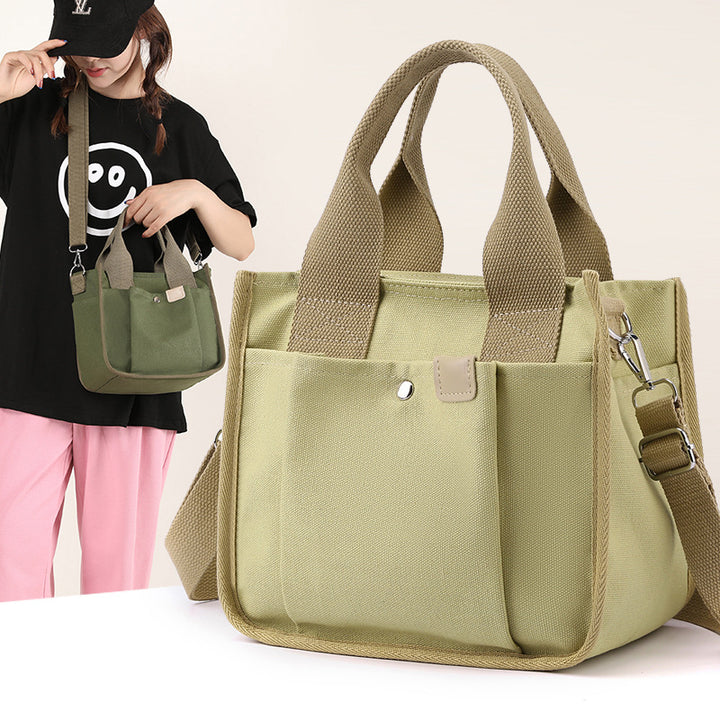 Multi-Pocket Tote Bag Karnz