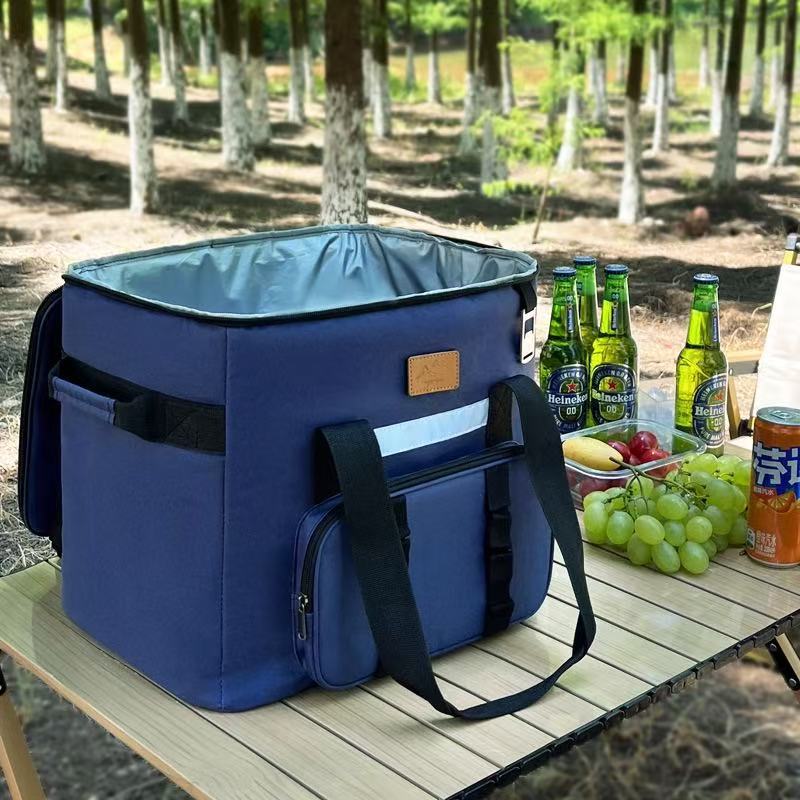 Damen Isolierte Picknickkühltasche mit Seitentasche Karnz