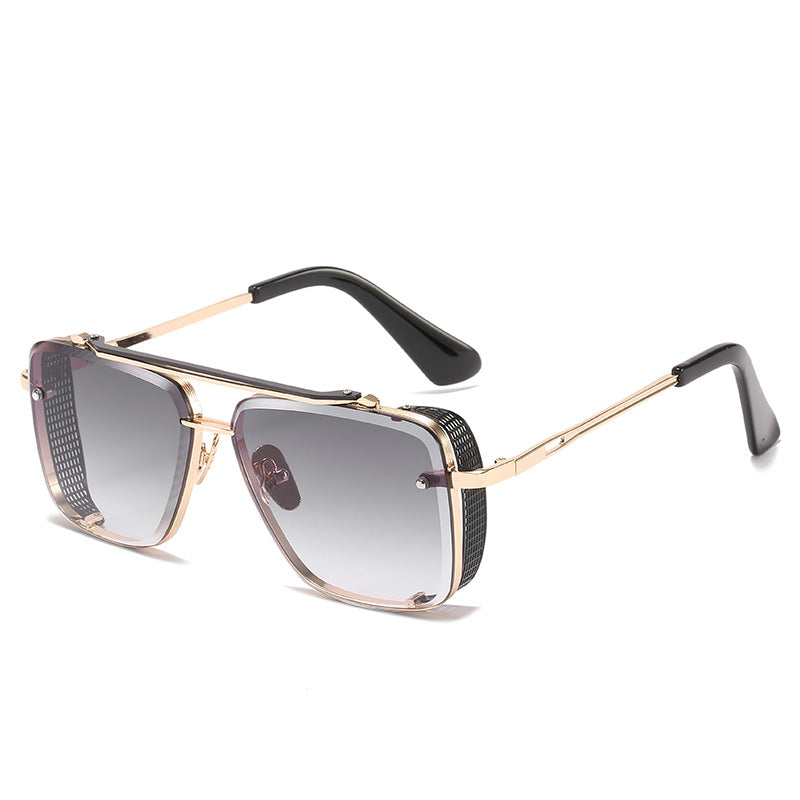 Damen modische Sonnenbrille mit einzigartigem Design und hochwertigem Rahmen Karnz