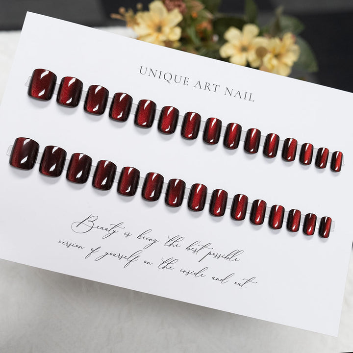 Glänzendes Acryl Press-On Nagel Set