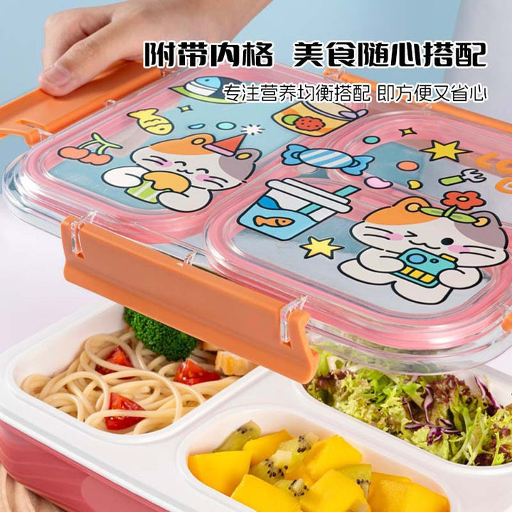 Verspielte Mehrfach-FachLunchbox