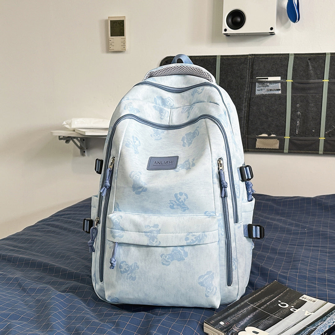 Stylische Blumenmuster-Rucksack Karnz