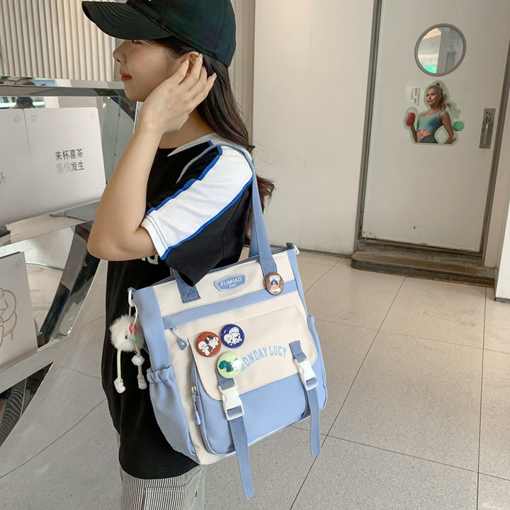 Verspielter Grafik-Rucksack Karnz