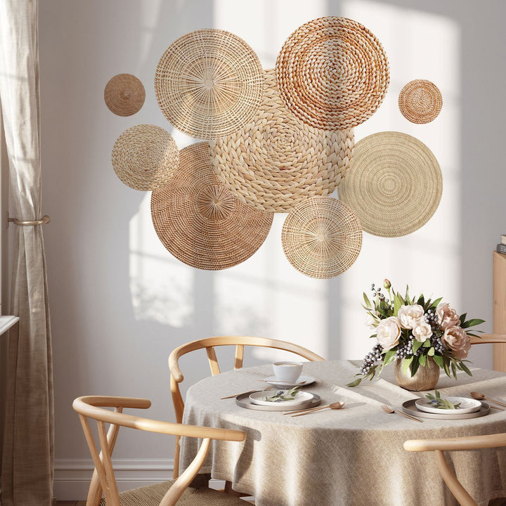 Elegante Wanddekoration Aus Naturmaterialien Karnz