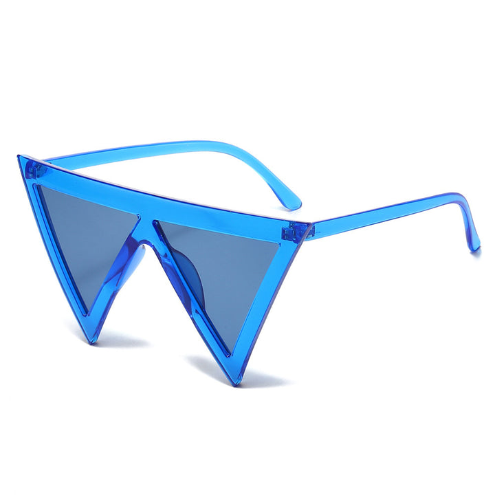 Futuristische, dreieckige Sonnenbrille Karnz