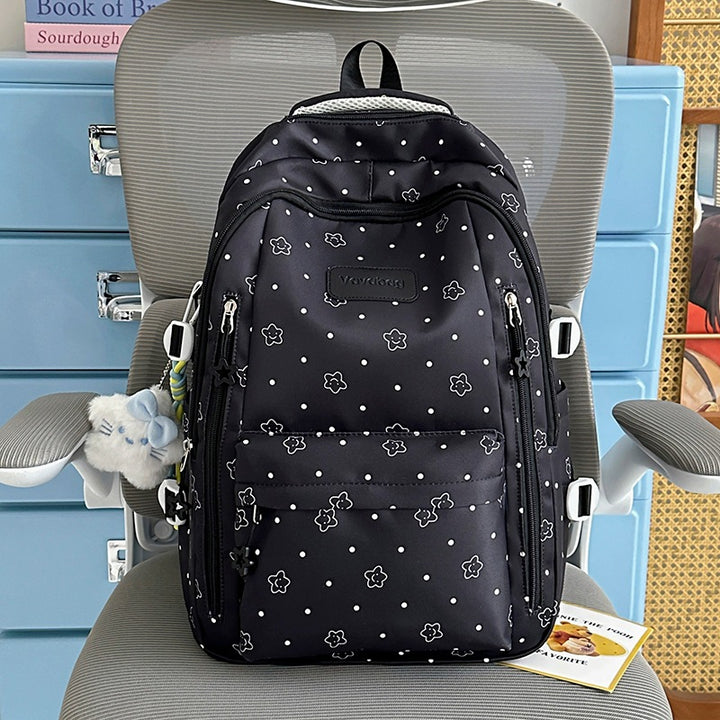 Trendige Floral Print Rucksack Karnz