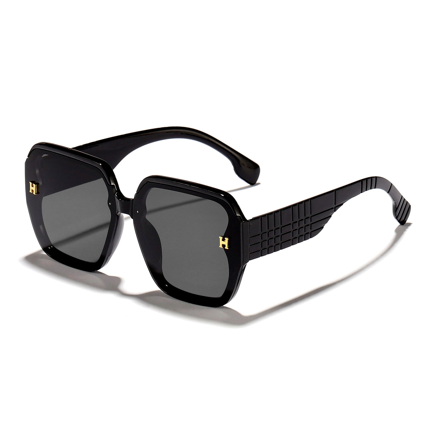 Damen modische Sonnenbrille mit quadratischem Rahmen und trendigen Gläsern Karnz