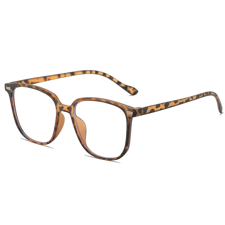 Stilvolle breite Fassung Brille Karnz