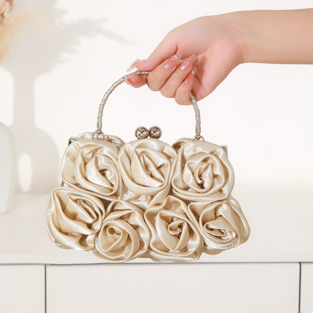 Blumenmuster Abendtasche