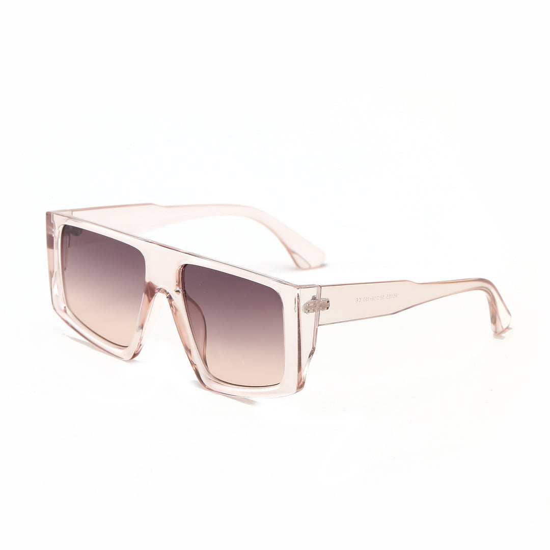 Damen oversized geometrische Sonnenbrille Karnz