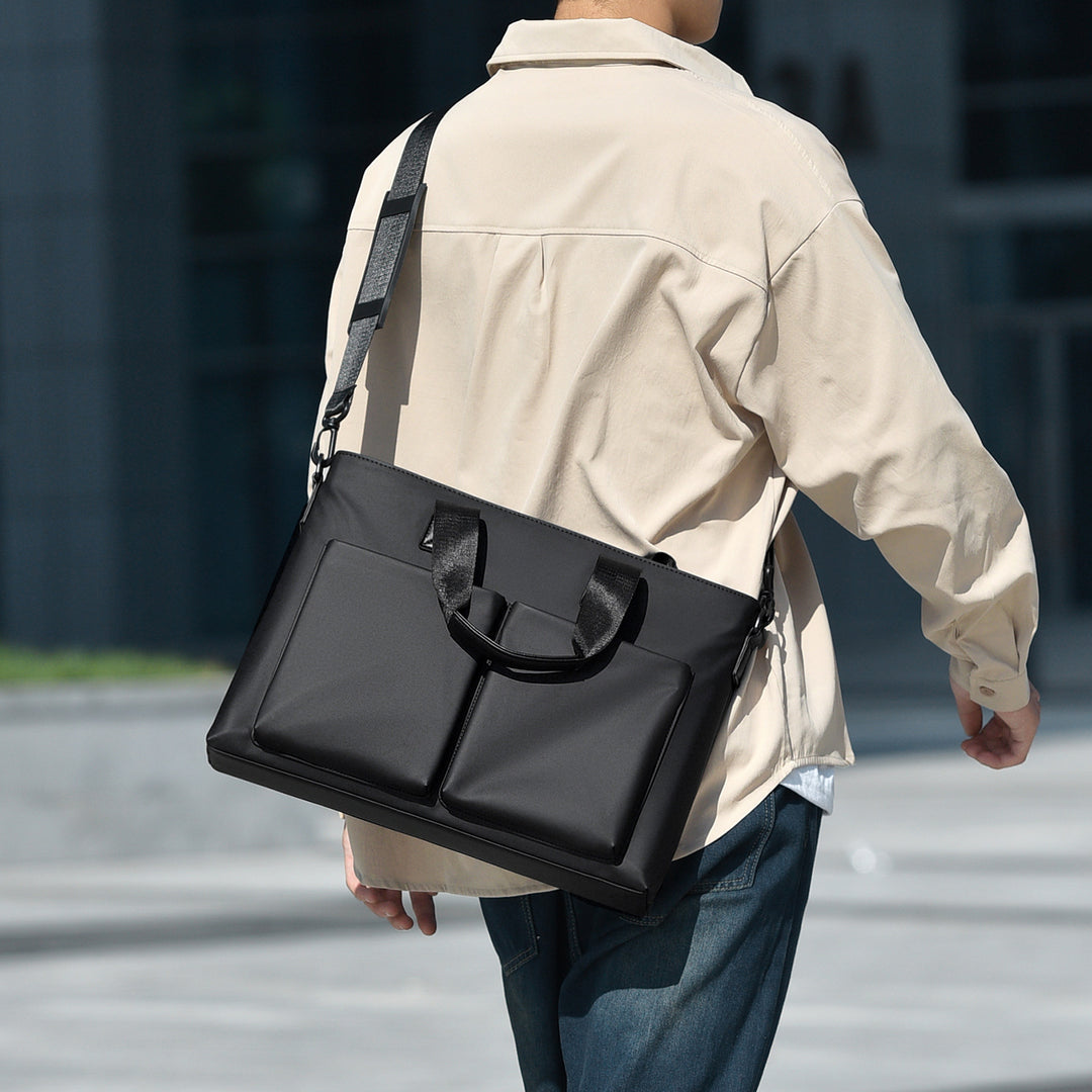 Stylische Mehrfach-Taschen Business Tote Bag Karnz