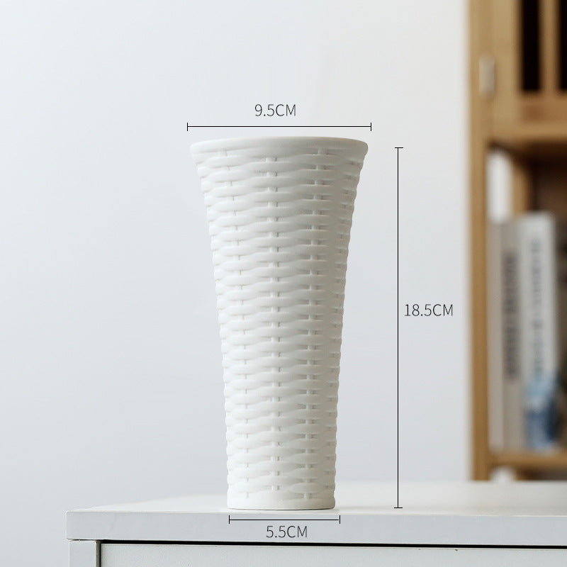Dekorative Keramikvase