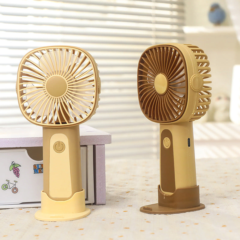 Damen Tragbarer USB-Handventilator mit flexiblem Neigungswinkel Karnz