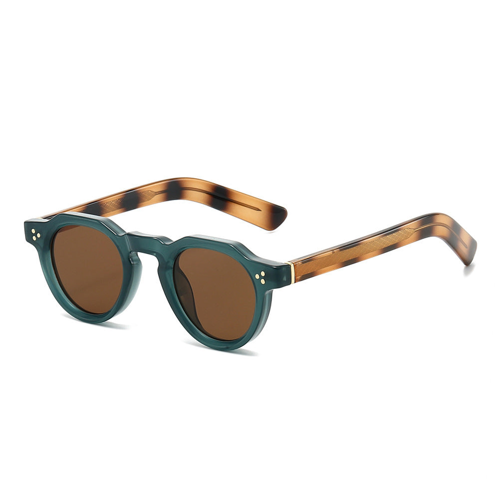 Damen modische Sonnenbrille mit extravagantem Rahmen und UV-Schutz Karnz