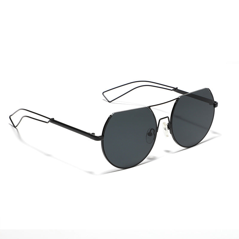 Damen modische Oversized-Sonnenbrille mit innovativem Rahmen Karnz