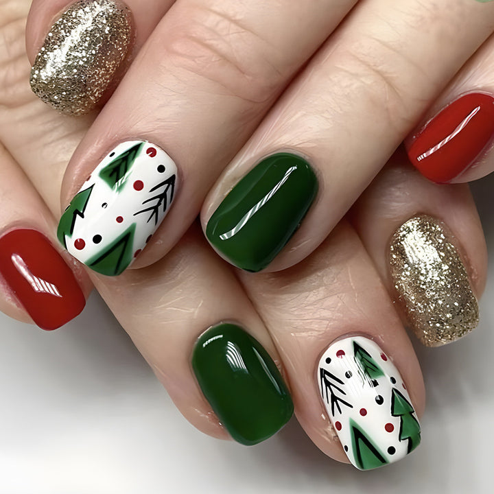 Festliches, urlaubsbezogenes Nagelkunst-Set Karnz