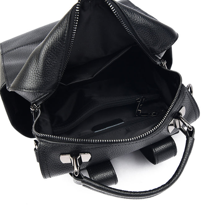 Vielseitiger Multifunktionaler Leder Rucksack Karnz