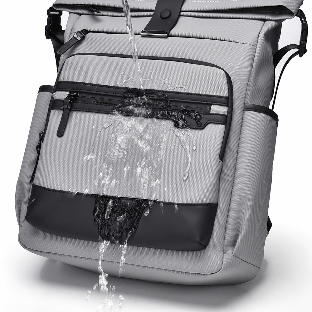Vielseitiger Urban Roll-Top Rucksack Karnz